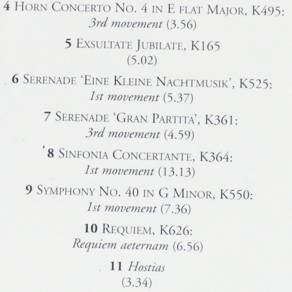 1 Mozart Musical Masterpiece -1 Bach Baroque Masterpiece Sealed Unopened CDs - Picture 7 of 12